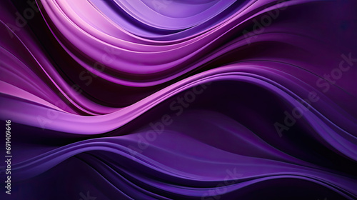 minimal abstract purple violet background with smooth curve, flowing satin waves for backdrop design,Minimal Futuristic Technology Design as Geometric Urban Texture Wallpaper.