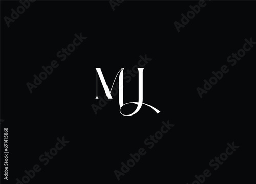 MJ creative logo design and initial logo