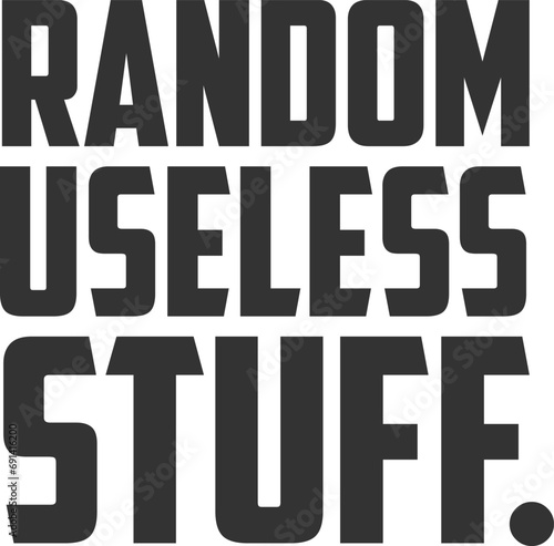 Random Useless Stuff - Tote Bag Illustration