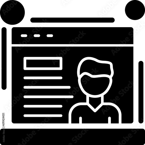 Unique visitors Icon