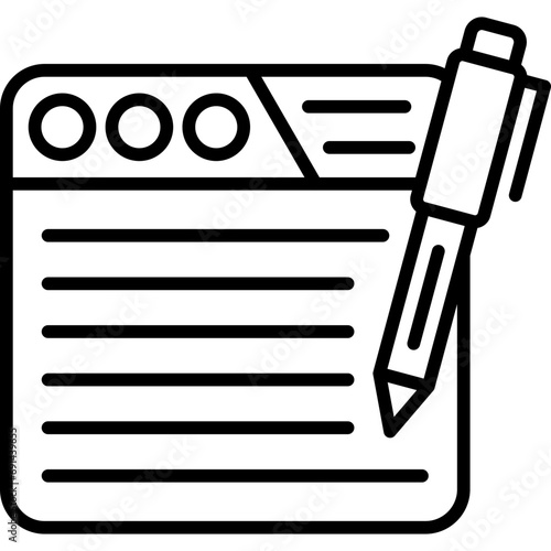Digital Signature Icon