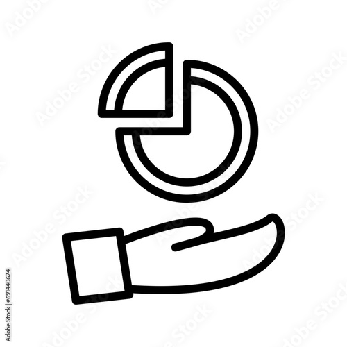 Contribution icon. donation of fund or contribution to aid and support by sponsorship and charitable philanthropy work symbol mark. contribution donate of money logo sign