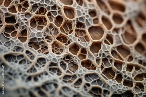 Structure detail closeup background hexagon macro honeycomb nature pattern white nest textured old
