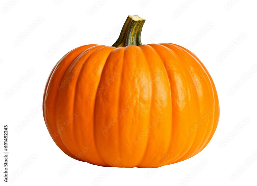 Obraz premium Sharp pumpkin image isolated on transparent background