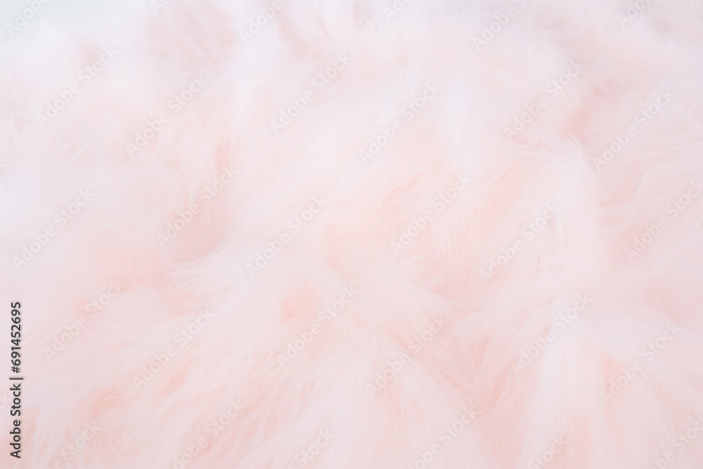Floral pastel background in peach color, 2024 year trend