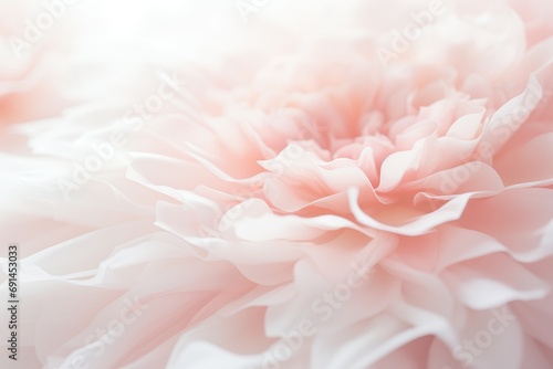 Floral background in peach color, 2024 year trend