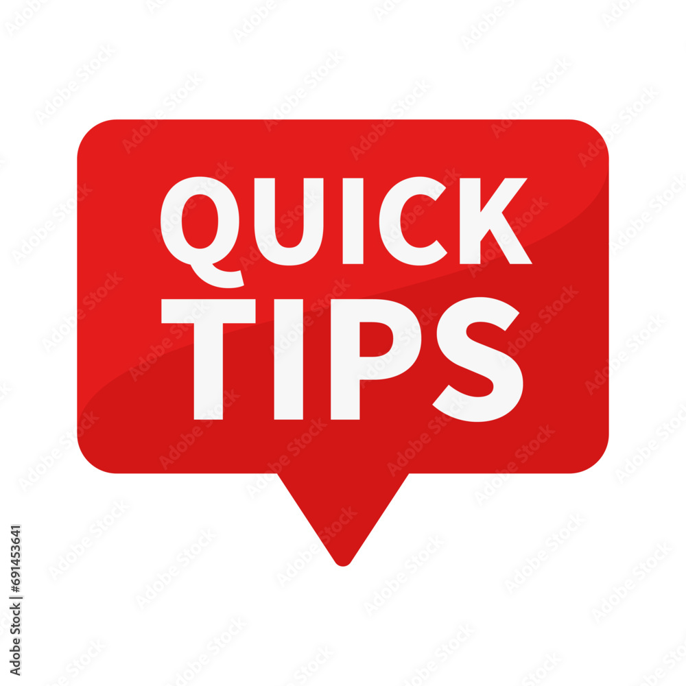 Quick Tips In Red Rectangle Shape For Information Explain Social Media Marketing Announcement
Quick Tips In Red Rectangle Shape For Information Explain Social Media Marketing Announcement