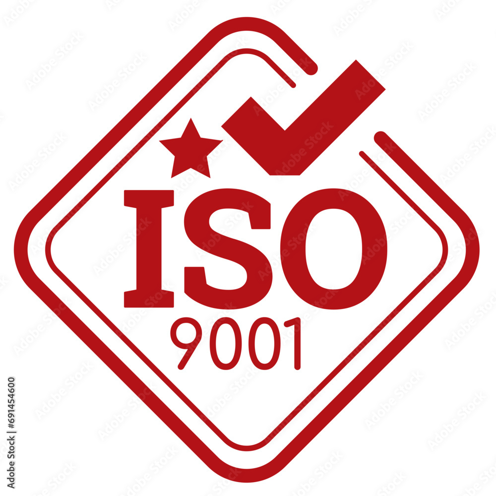 ISO 9001 red label certified ISO 9001 red label certified