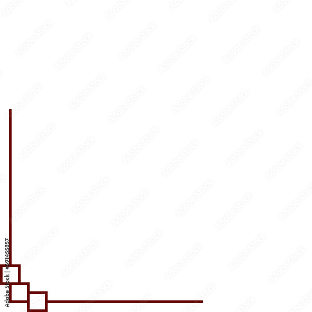 Obraz premium Chinese Line Corner