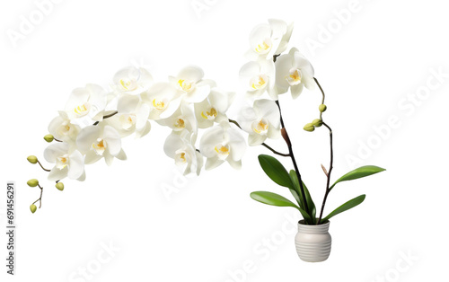 Orchid Artistry On Transparent PNG