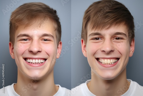 Transformation Of Smile With Braces photo