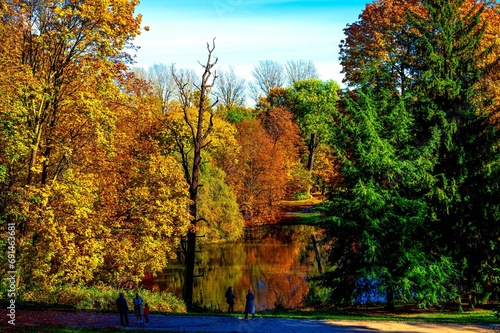 Obraz na płótnie Gardens. photo Wojciech Fondalinski w salonie