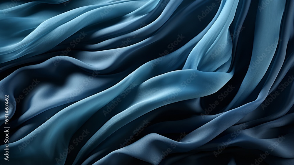 Fototapeta premium A mesmerizing display of intricate patterns and textures captured in an abstract work of fabric art