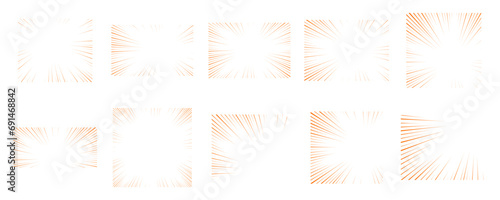 Speed Line Effect
