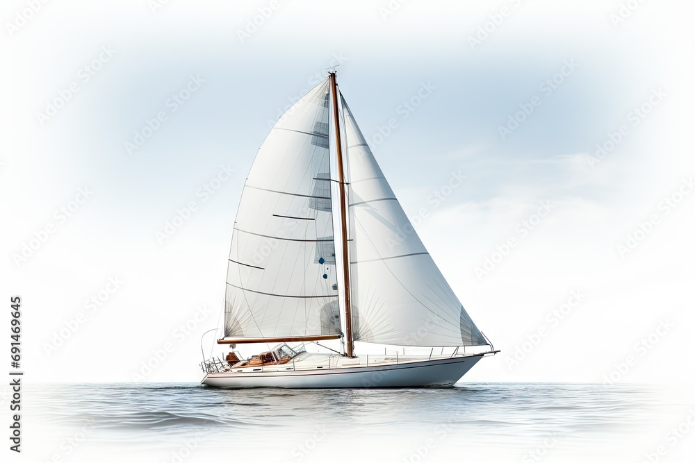 Sailboat on Open Water