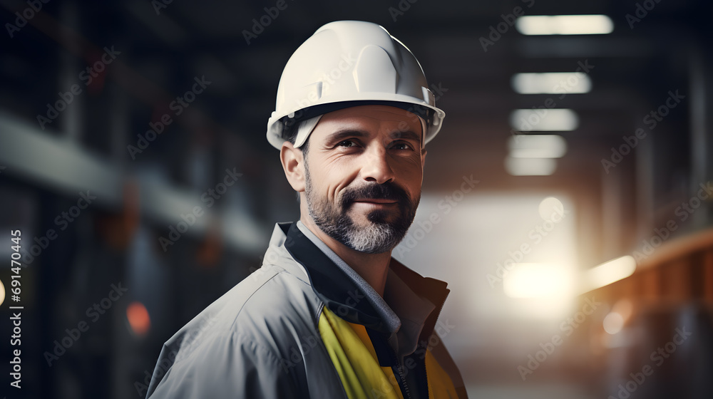 Portrait of a Skilled Construction Professional Portrait of a Skilled Construction Professional