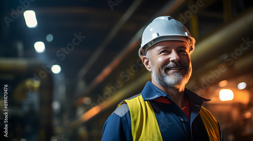 Portrait of a Skilled Construction Professional © Oksana