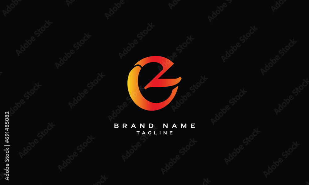 EZ, ZE, CZ, ZC, Abstract initial monogram letter alphabet logo design EZ, ZE, CZ, ZC, Abstract initial monogram letter alphabet logo design