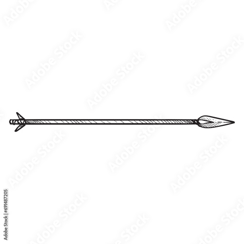 arrows handdrawn illustration © nikagraphic