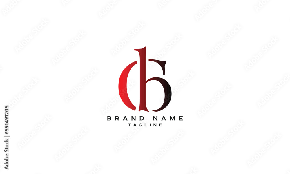CB, BC, Abstract initial monogram letter alphabet logo design CB, BC, Abstract initial monogram letter alphabet logo design