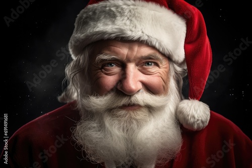 Close-up Portrait of Santa Claus © ChaoticMind