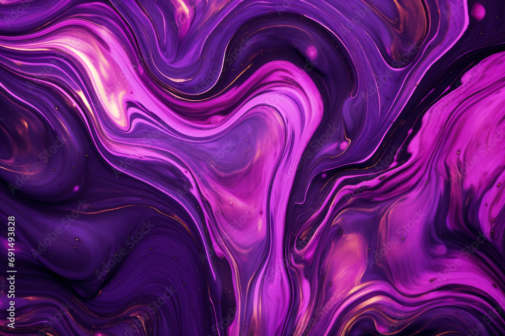 Fondo morado con textura líquida psicodélico. Fondo morado con textura líquida psicodélico.