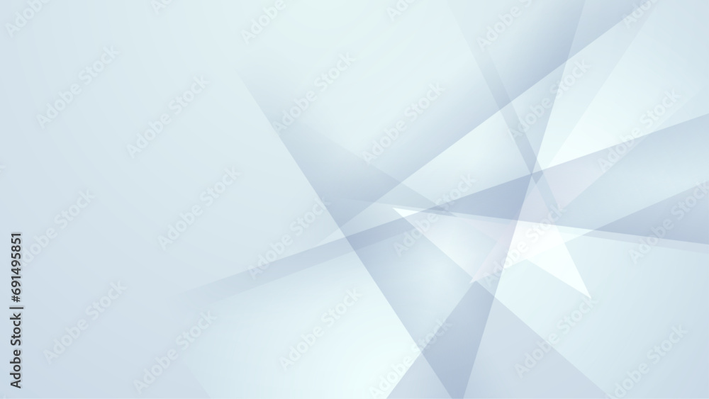 Obraz premium White vector abstract background with simple geometric shapes. Minimal geometric design for cover, poster, banner, brochure, header, presentation, web, flyer