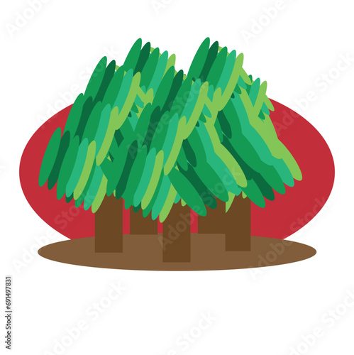 tree and green grass