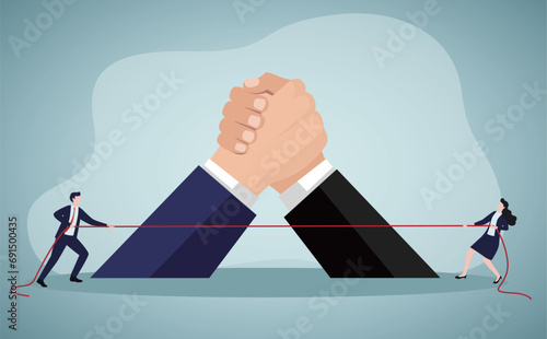 Business competition, have a contest.