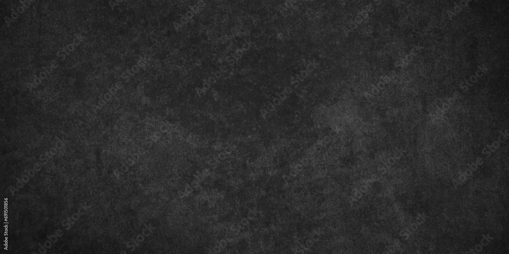 Black texture chalk board and black board background. stone concrete texture grunge backdrop background anthracite panorama. Panorama dark grey black slate background or texture