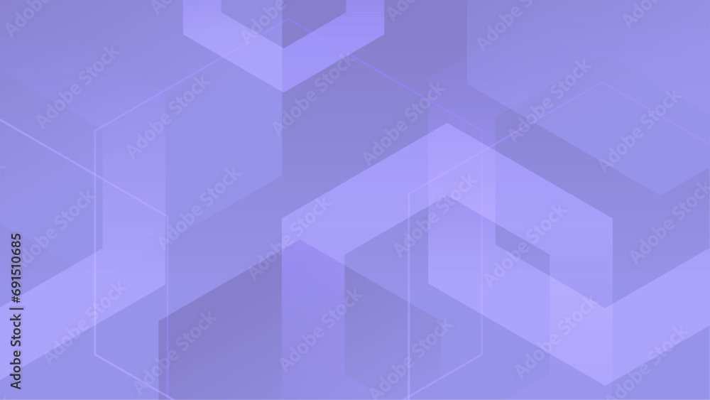 Obraz premium Purple violet vector gradient abstract minimalist geometric background design. Trendy geometric abstract design with futuristic concept background for flyer, banner, cover, poster