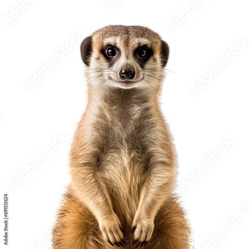 meerkat isolated © Ariestia