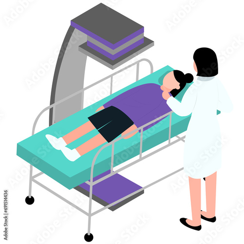 doctor and patient	
