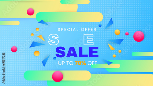 Colorful colourful vector special discount super sale background. Vector super sale template design. Big sales special offer. End of season party background