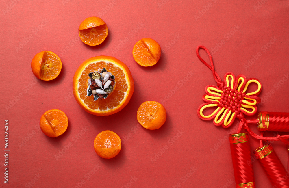 Photo of Asian fruits, tropical fruits, taken in studio, high quality images