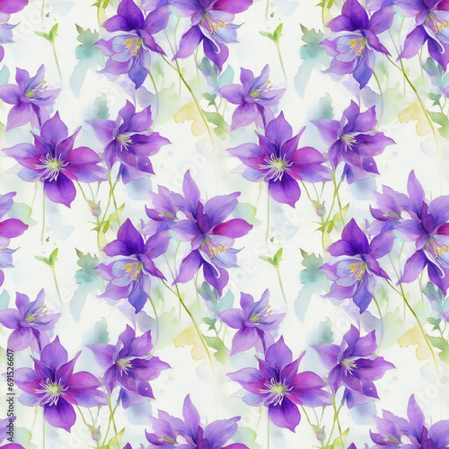 seamless floral background