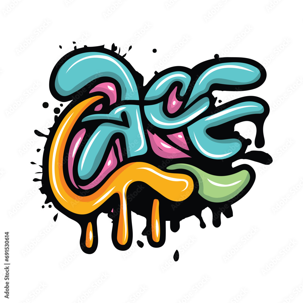 graffiti lettering typography art illustration graffiti lettering typography art illustration