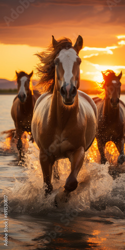 Pferde am Strand