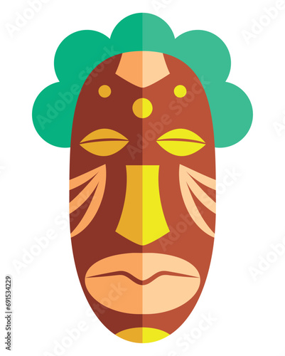 nigerian mask traditional design