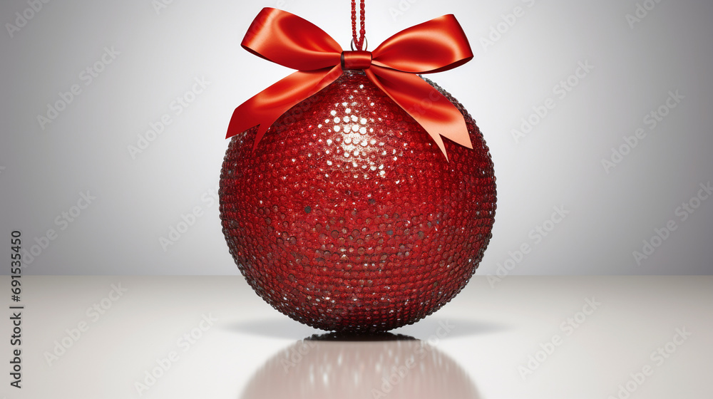 red christmas ball red christmas ball