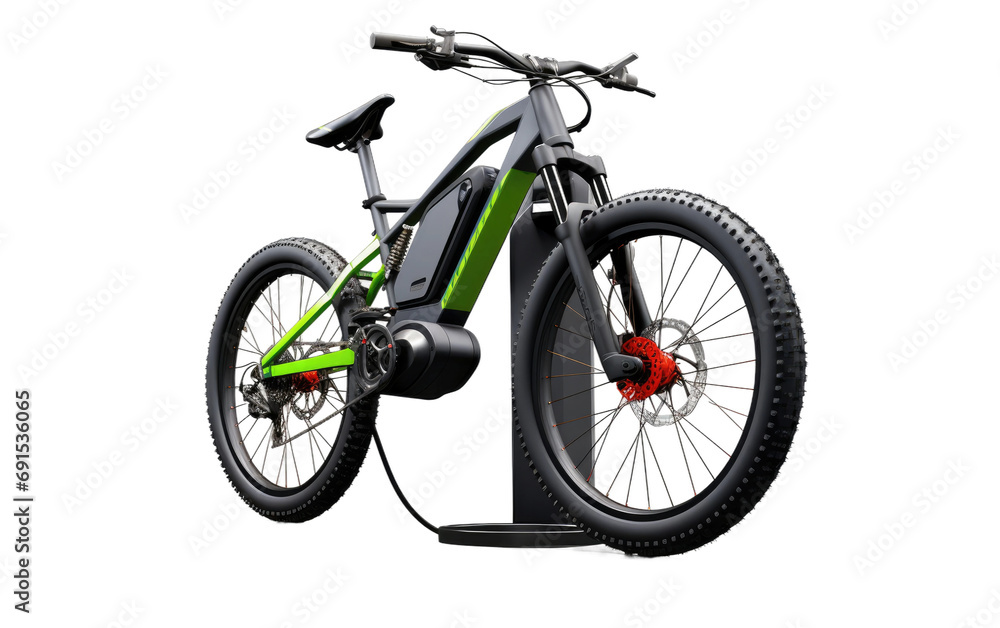 Plug and Power Ride On Isolated Background
