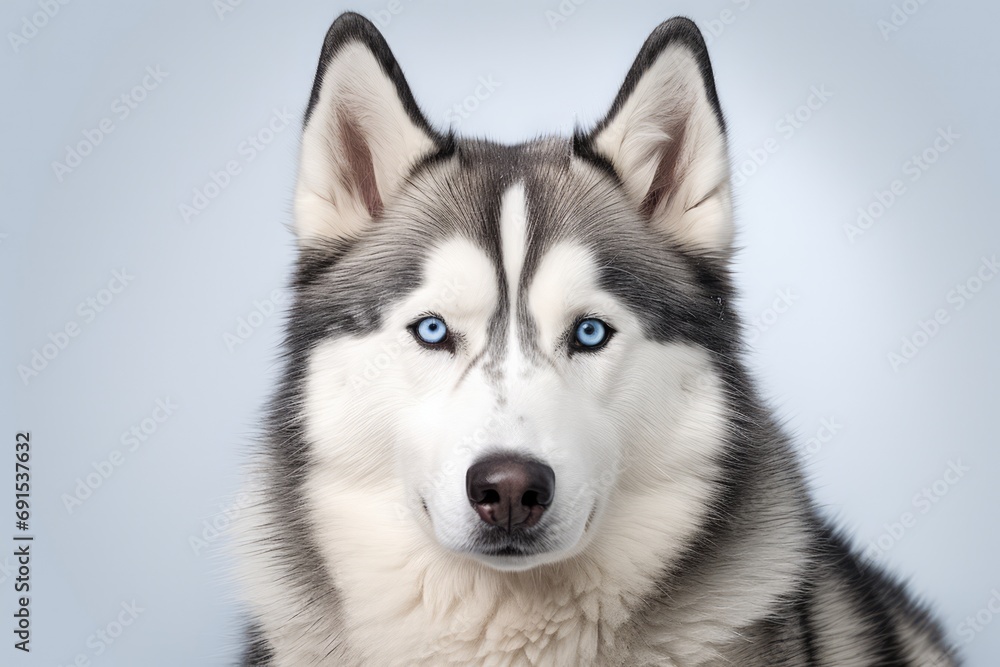 Aigenerated Siberian Husky Aigenerated Siberian Husky