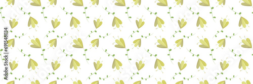Floral seamless vector pattern for prints on clothes  bedding  textiles