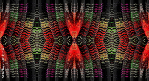 Abstract background In the concept of Aztec civilization. P5 photo