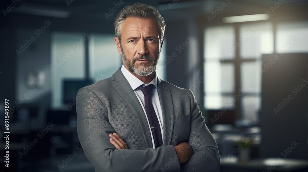 Portrait of a mature businessman Portrait of a mature businessman