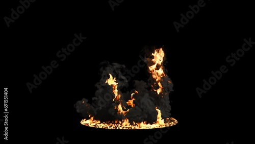 Large scale fire burning high angle transparent background.

4K video with alpha channel (the background is transparent)
 photo