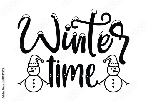 Winter Snowman Quote, Winter Saying, Tis The Season