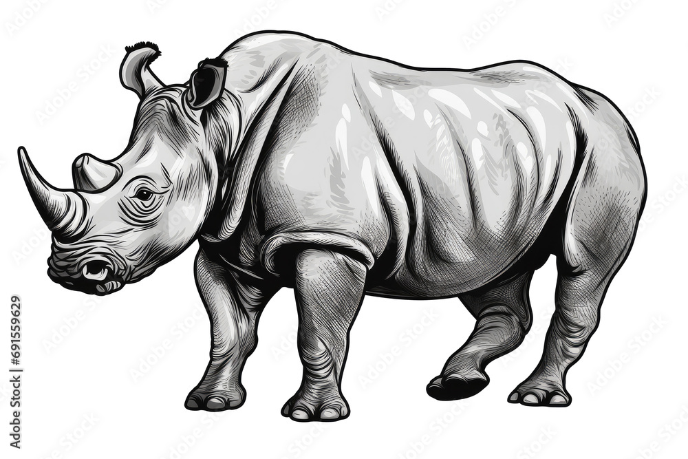 Fototapeta premium Rhinoceros