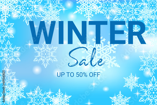 Winter Sale up to 50 off banner 