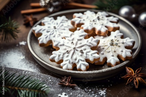 christmas cookies with cinnamon and anise